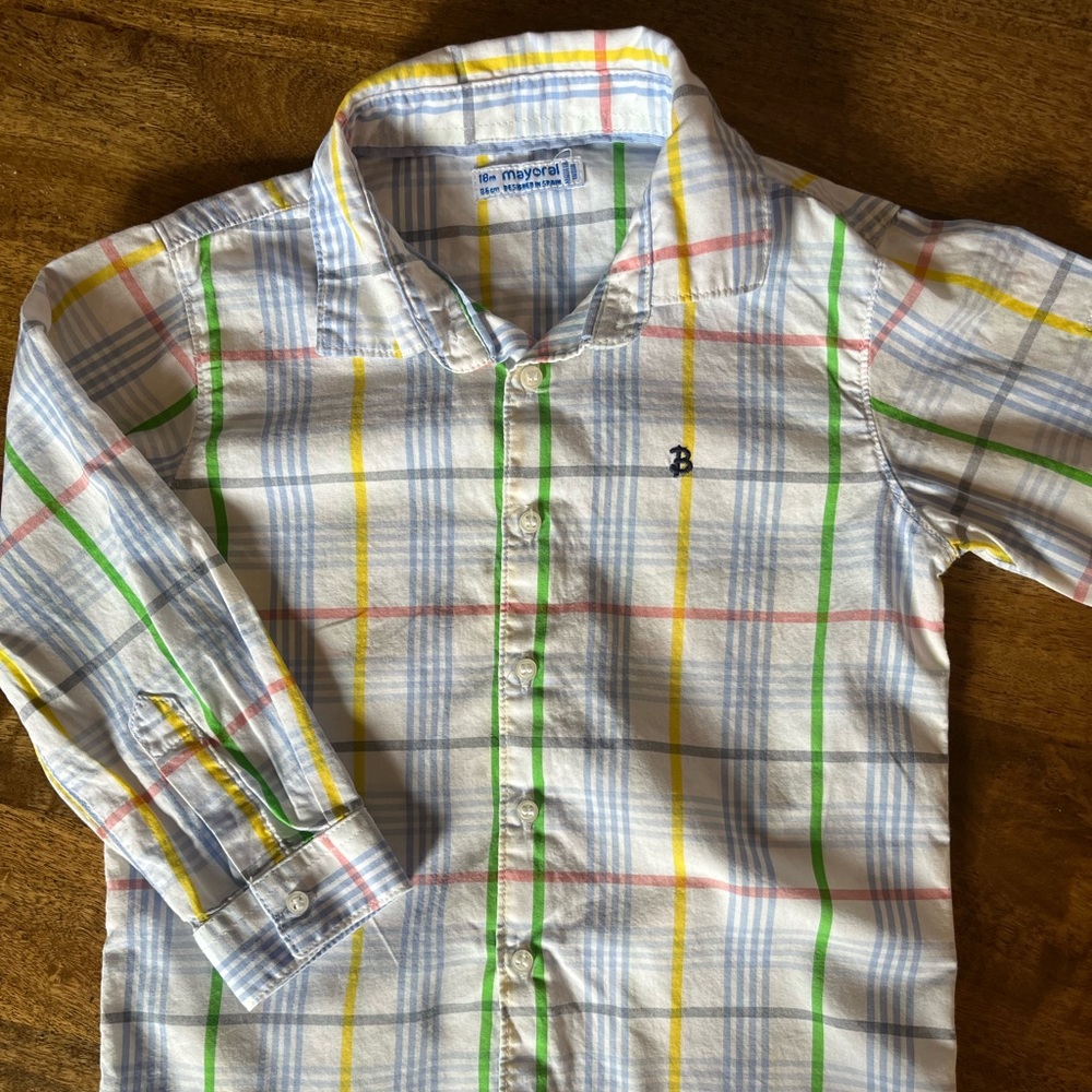 Mayoral 18m Button Down